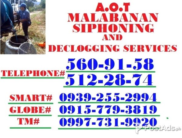  Siphoning Septic Tank and Plumbing Service