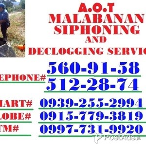 Siphoning Septic Tank and Plumbing Service | PostAds PH