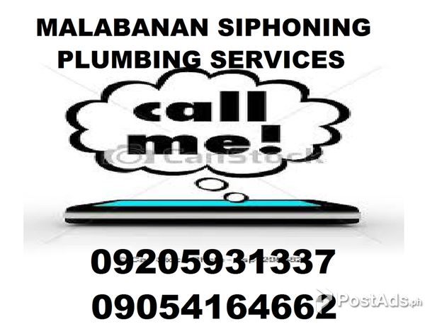 Paranaque-MALABANAN SIPHONING PLUMBING SERVICES 09054164662