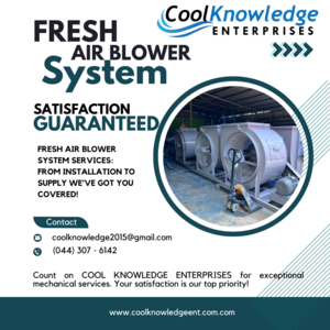 Fresh Air Blower | Supply & Installation Services ~ Nationwide | PostAds PH