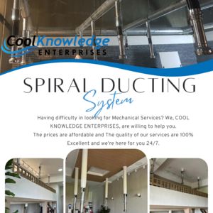 Spiral Ducting < We Supply And Install | PostAds PH