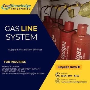 GAS LINE SYSTEM INSTALLATION & SUPPLY , PHILIPPINES | PostAds PH