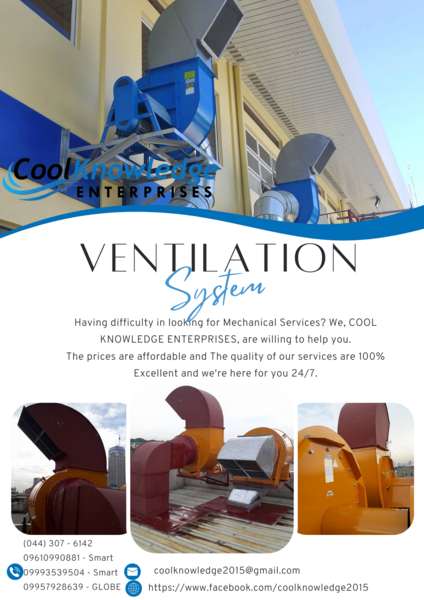 We Supply And Install Ventilation System 