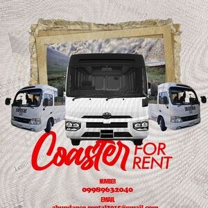 COASTER FOR RENT AT LOWEST PRICE | PostAds PH