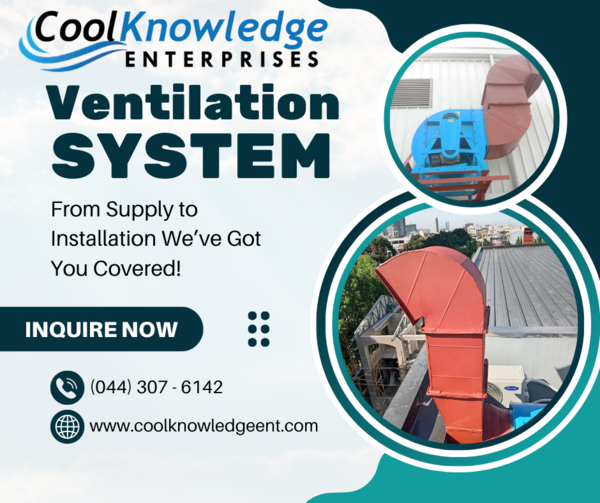Ventilation System - Supply & Installation System || Bulacan