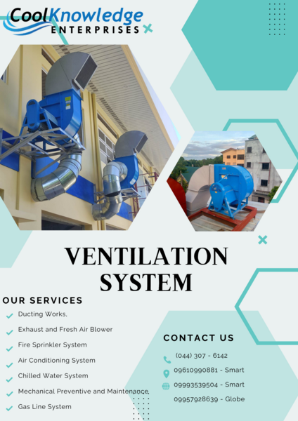 Ventilation System ,,.. We Supply And Installation ..