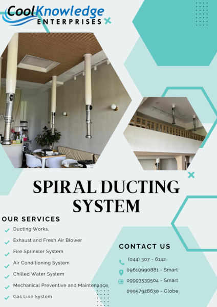 We Supply And Install Spiral Ducting System 
