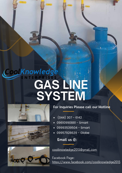 Gas Line System : Supply And Installation