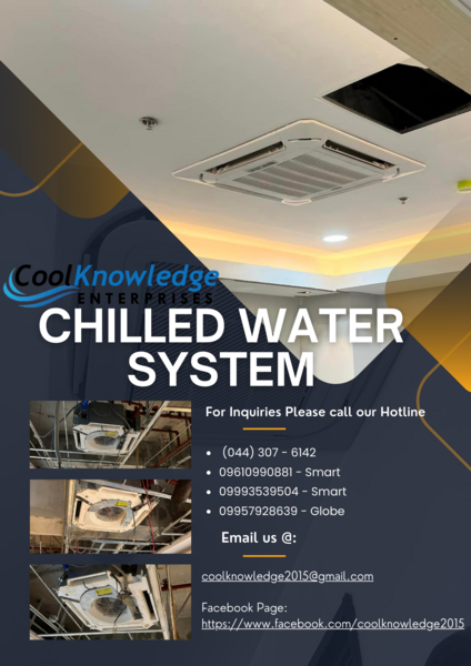 aChilled WAter System / We Supply And Install