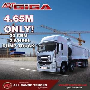 Isuzu giga cyh ql5400gxfw2vchy dump truck 8x4 | PostAds PH