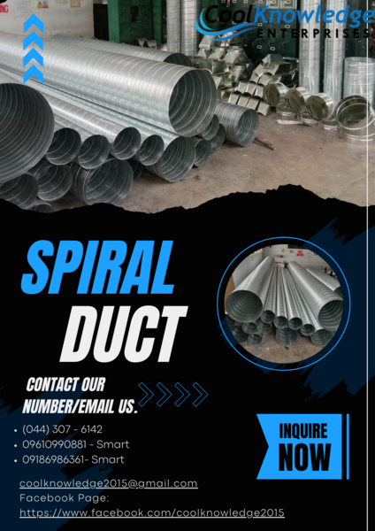 Supply And Installation ; Spiral Duct