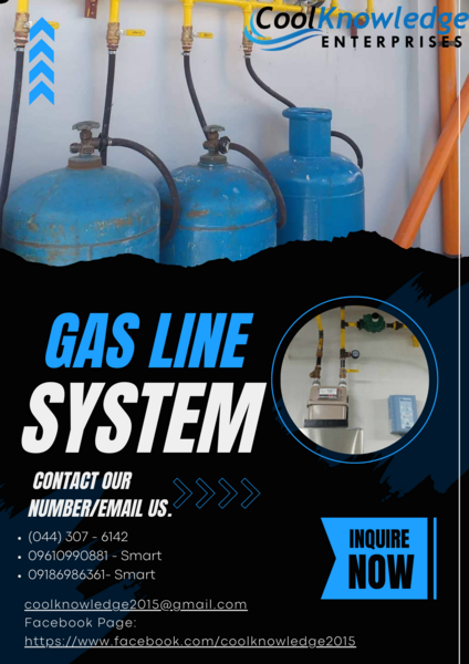 Supply And Installation ; Gas Line System