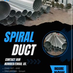 An Spiral Duct / We Supply And Install | PostAds PH