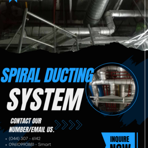 An Spiral Ducting System, / We Supply And Install | PostAds PH