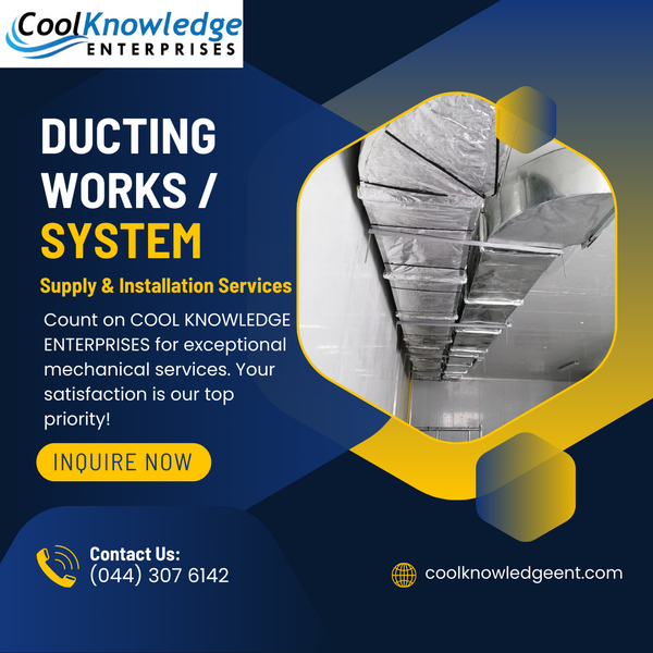 Ducting Works // Supply & Installation Services // Bulacan