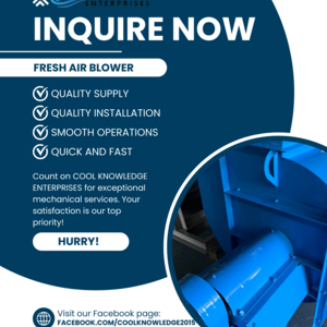 FRESH AIR BLOWER SYSTEM //BULACAN// | PostAds PH