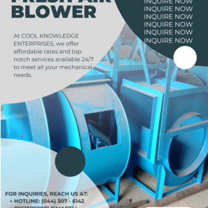 EXHAUST AND FRESH AIR BLOWER ONLY AT CKE | PostAds PH