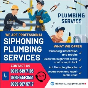 MALABANAN JAA LAS PIÑAS" METRO MANILA SIPHONING AND PLUMBING SERVICES | PostAds PH
