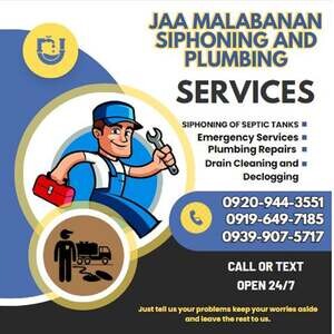 MALABANAN JAA: MARILAO'' BULACAN SIPHONING AND PLUMBING SERVICES | PostAds PH