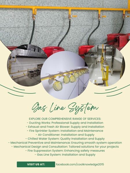  Complete Gas Line System Installation