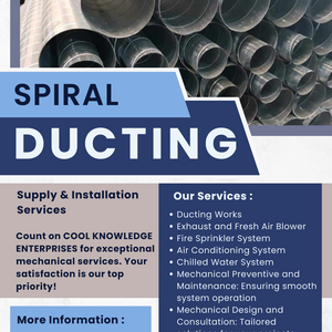Spiral Ducting System / Supply and Installation Services - Meycauayan | PostAds PH