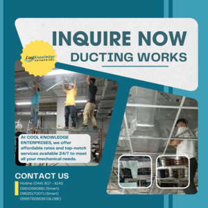 Professional Ducting Works And Services: Bulacan And Nationwide | PostAds PH