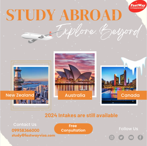 Study Abroad - Australia, Canada and New Zealand