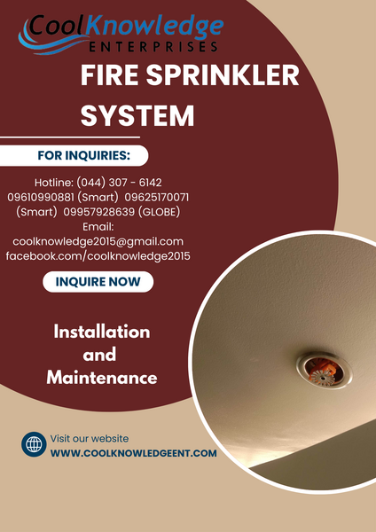 Fire Sprinkler System: Installation and Maintenance