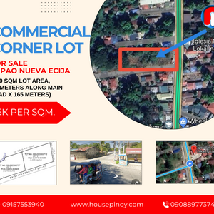 Commercial Corner Lot for sale LUPAO, Nueva Ecija | PostAds PH