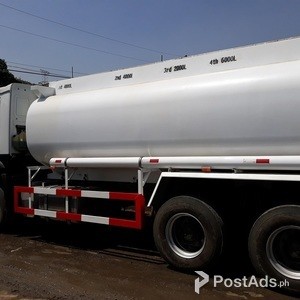 Howo Fuel Tanker Truck 20 Cubic 10 Wheeler Sinotruk | PostAds PH