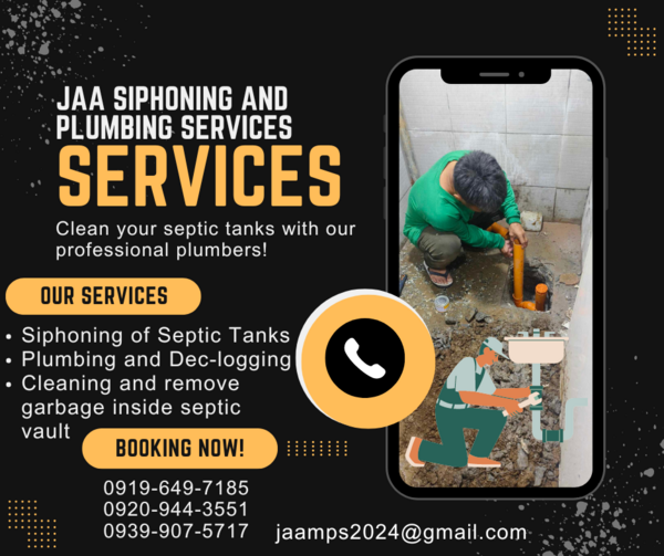 JAA MALABANAN: SAN PEDRO" LAGUNA SIPHONING AND PLUMBING SERVICES