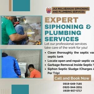 MALABANAN JAA SAN MATEO" RIZAL SIPHONING AND PLUMBING SERVICES | PostAds PH