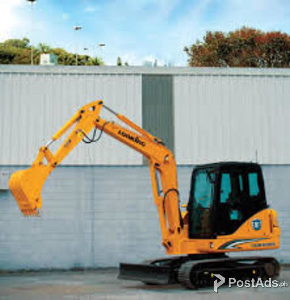 MINI BACKHOE CDM6065 LONKING 0.25 CUBIC KOMATSU COUNTERPART PC60