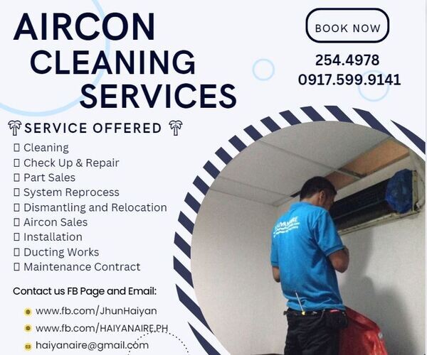 AIRCON CLEANING and REPAIR SERVICES in Brgy. Pit-os Cebu