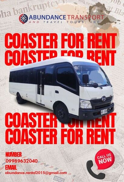 RENT A CAR! PROMO IS STILL ONGOING! CALL/MESSAGE:09989632040
