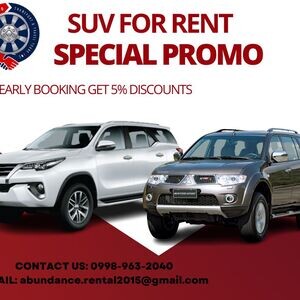 COASTER/VAN/SUV/SEDAN FOR RENT! CALL:09989632040 | PostAds PH
