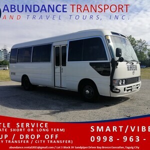 SHUTTLE SERVICE FOR RENT! CALL/MESSAGE:09989632040 | PostAds PH