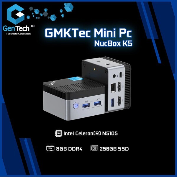 GMKtec NucBox5 Intel 11th Jasper Lake N5105 Mini PC
