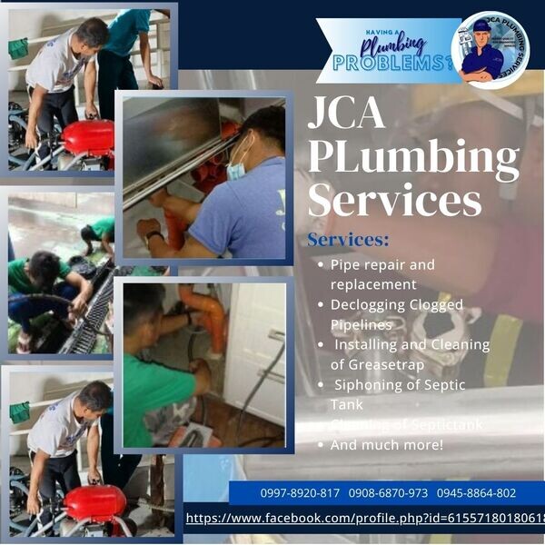 Plumbing and Cleaning of Septic Tank Services