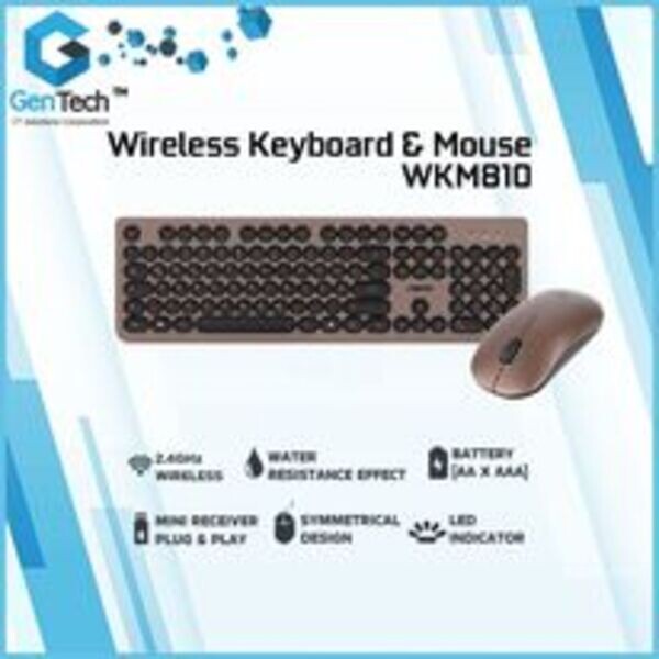 Wireless Keyboard & Mouse WKM810