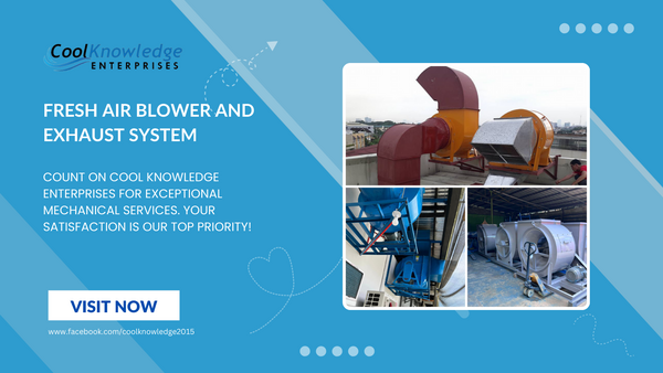 Fresh Air Blower and Exhaust System Installation & Optimization Service