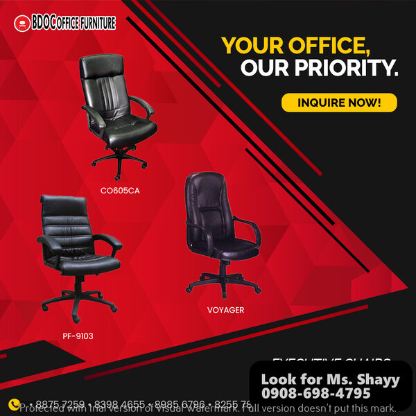 Executive Chair / Office Partition / Office Furniture