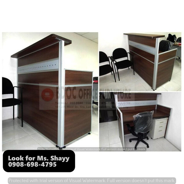 Reception Counter / Reception Desk / Office Partition / Office Furnitur