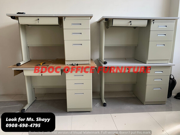 Office Table with Drawer / Office Partition / Office Furniture