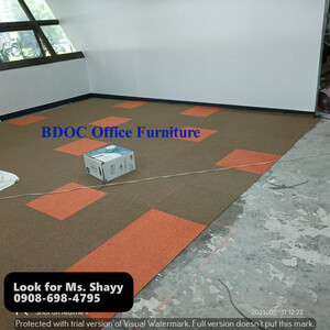 Modular Carpet Tiles / Office Partition / Office Furniture | PostAds PH