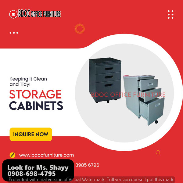 Pedestal Filing Cabinet / Office Partition / Office Furniture