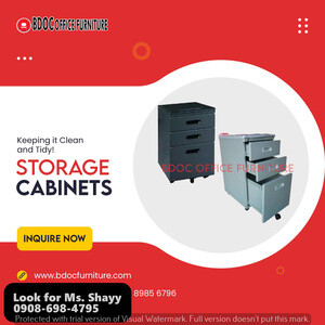 Pedestal Filing Cabinet / Office Partition / Office Furniture | PostAds PH