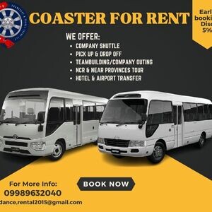 COASTER FOR RENT! CALL OR MESSAGE US AT 09989632040 | PostAds PH