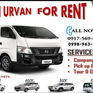 VAN FOR RENT! GET 5% OFF FOR ADVANCE BOOKINGS! | PostAds PH