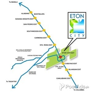 Lot for Sale Primary Location at South Lake Village Sta Rosa Laguna | PostAds PH